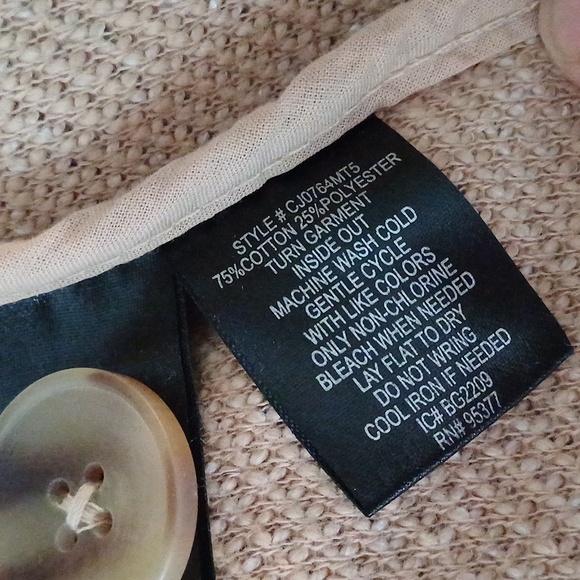 Sanctuary Carleton double breasted Fall coat beige S - Picture 8 of 16